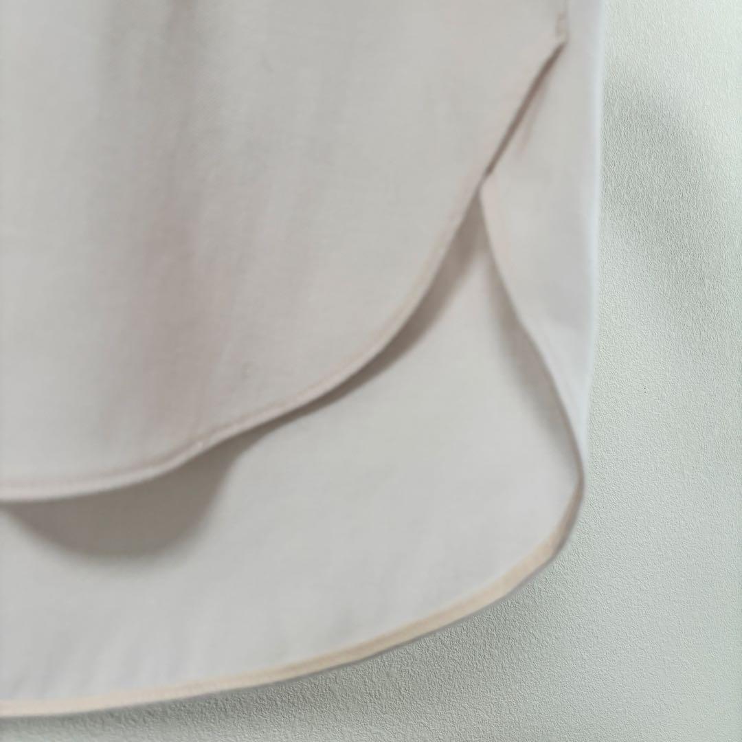 セオリーリュクス　ウールセーラーブラウス　長袖ブラウス　アイボリー　サイズ38