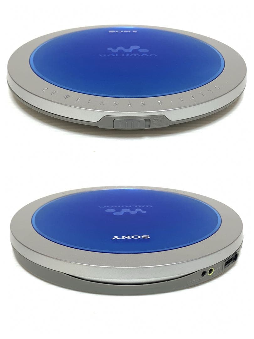 希少カラー 極上美品　SONY D-EJ720 CDウォークマン　ブルー
