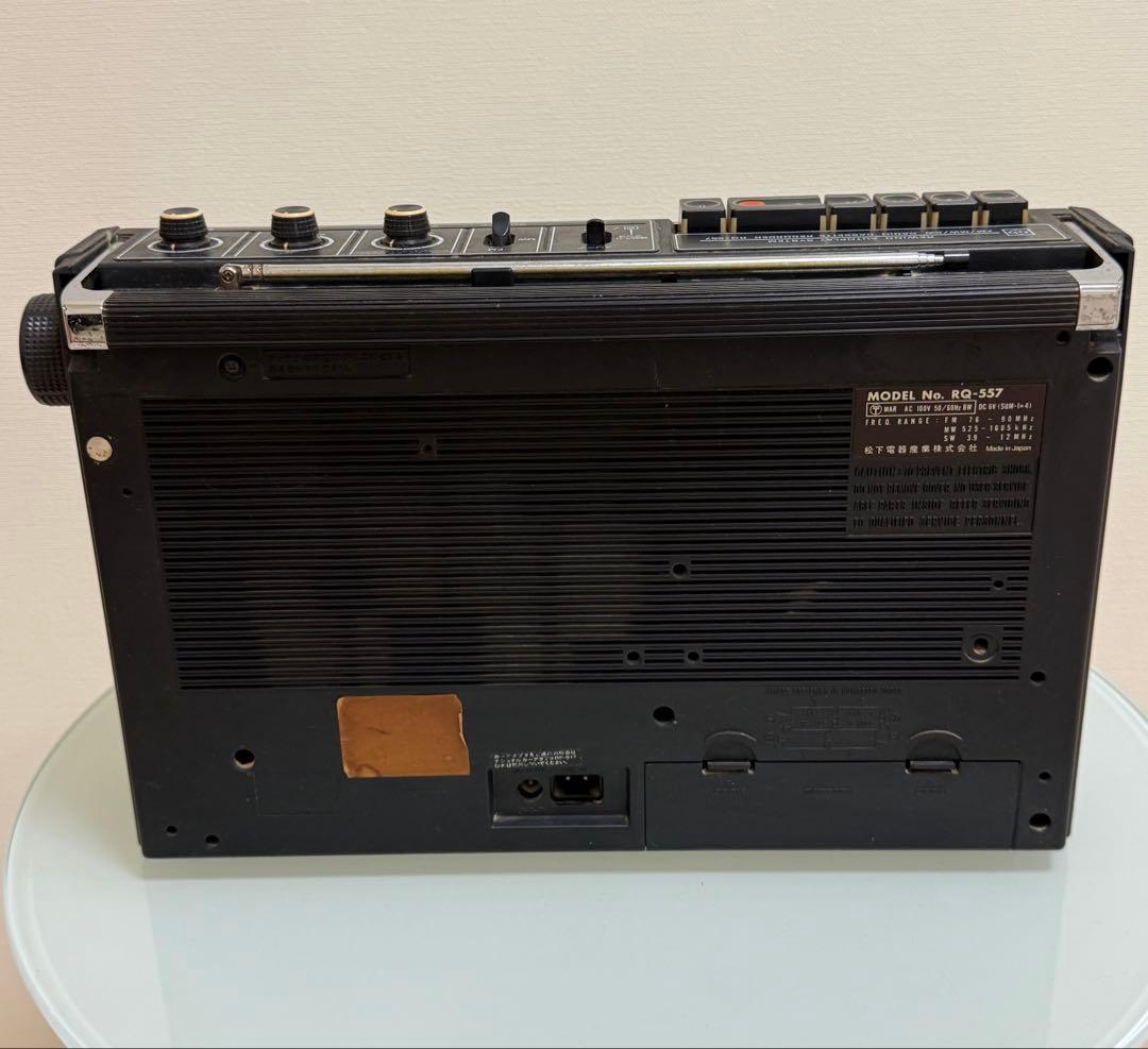 National 3BANDラジカセ RQ-557 ラジオ・カセットレコーダー
