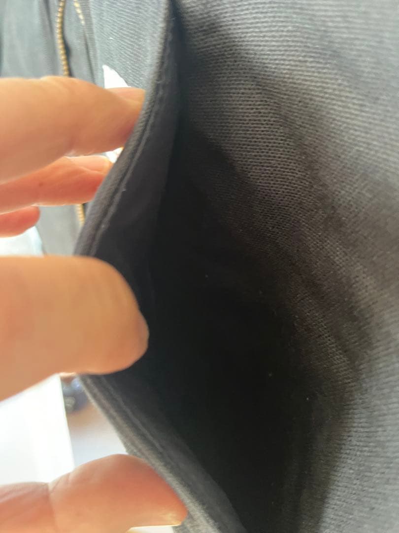 【美品】Carhartt V01 ダックベスト 黒 S メキシコ製