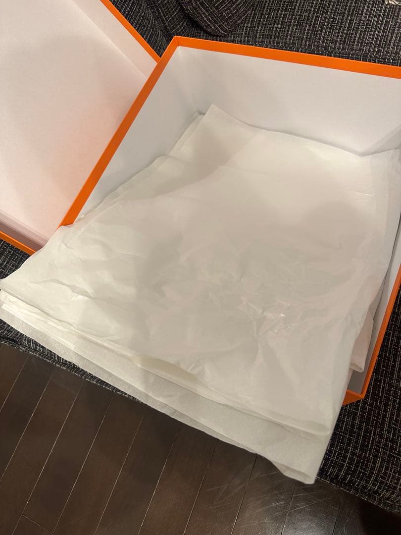 【極美品】HERMES エルメス　バーキン30空箱 正方形　包装4枚付き
