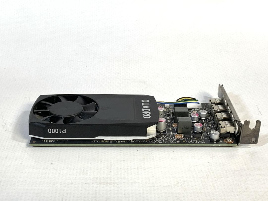 nVIDIA QUADRO P1000 4GB GDDR5 ロープロ 補電源不要