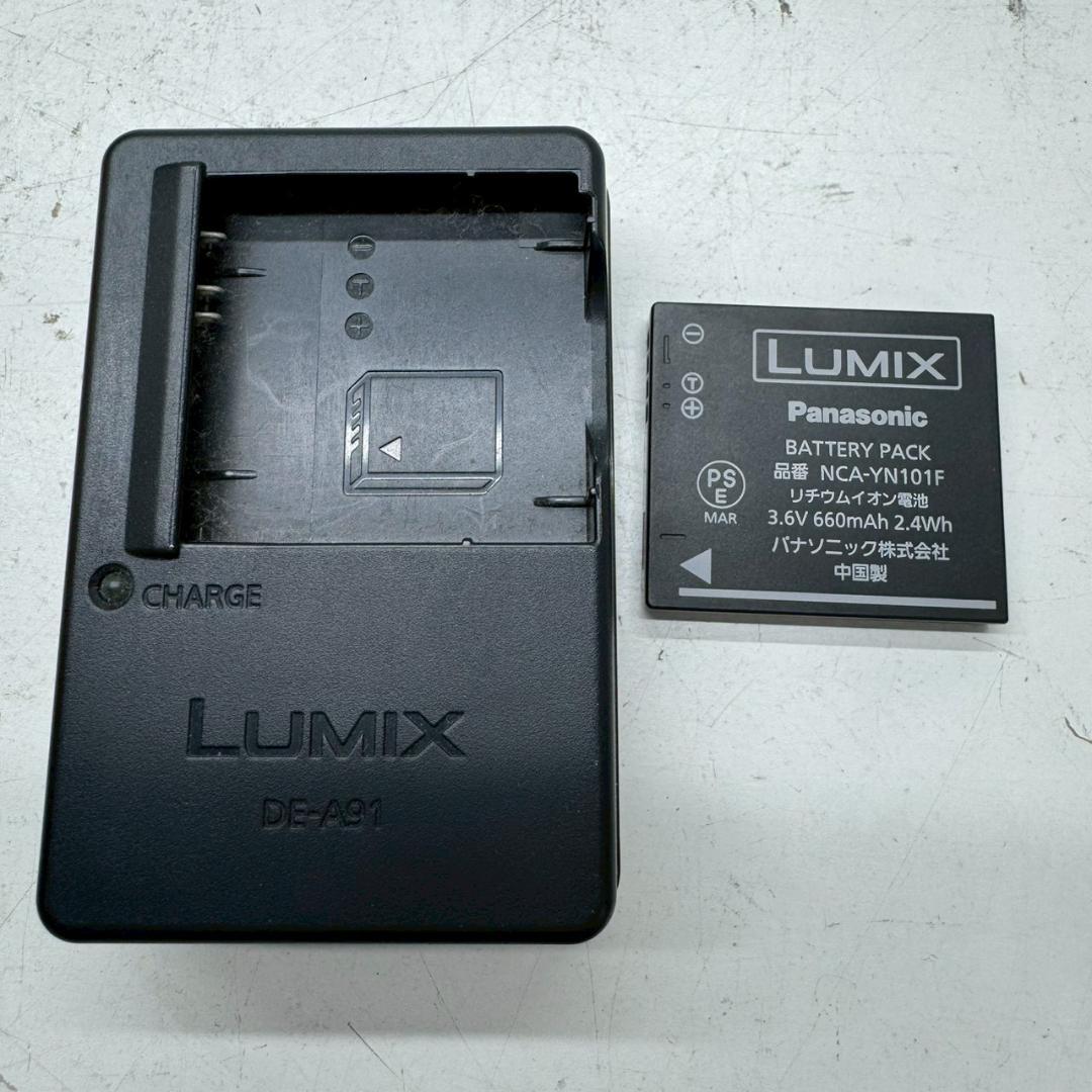 T◆　Panasonic　LUMIX　DMC-FH7　ゴールド　デジタルカメラ
