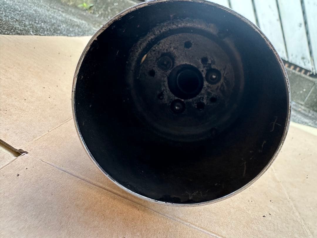 ライブ　DIO ZX ZERO デューク　マフラー　チャンバー