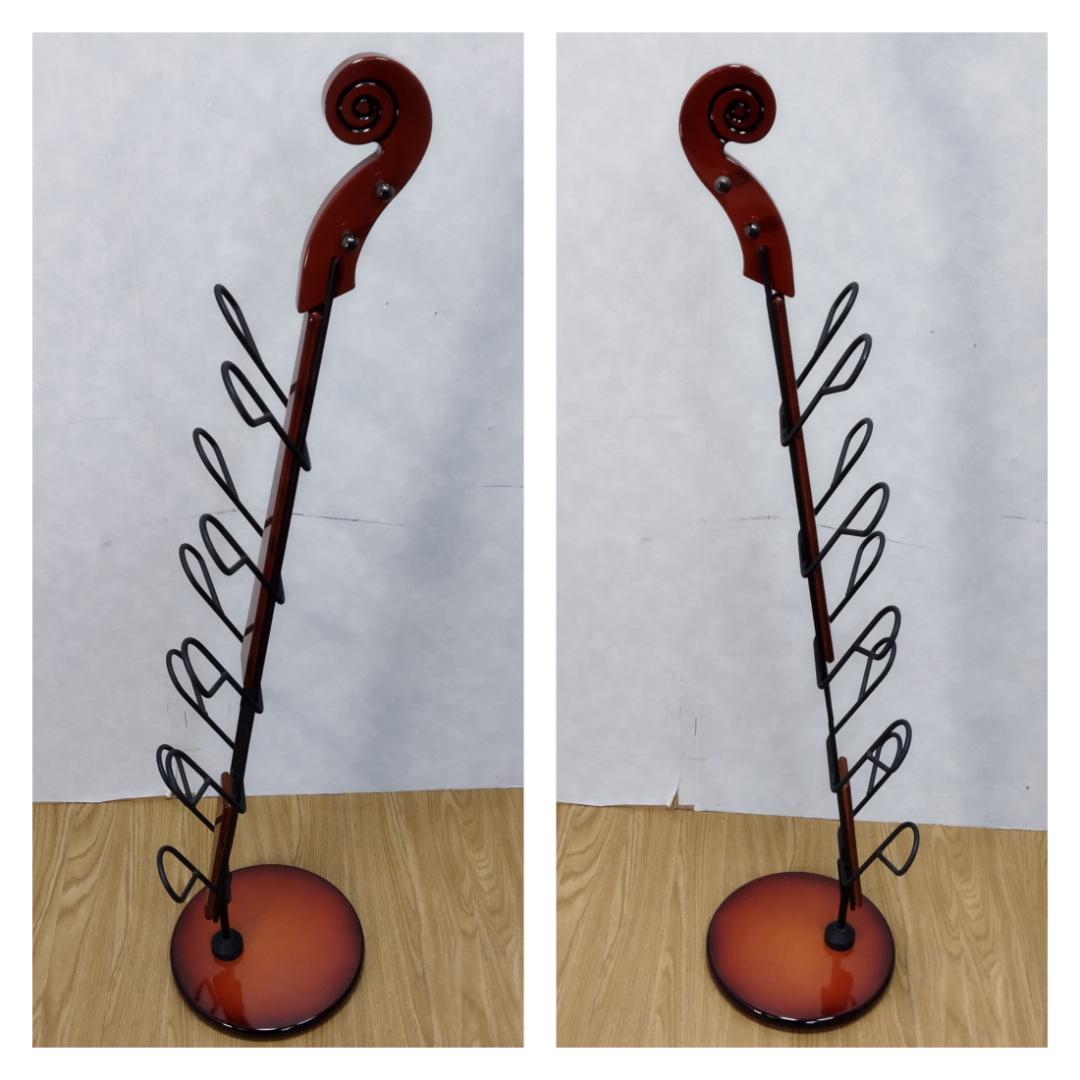 Y♢648 ヤマハ バイオリン型 スリッパラック