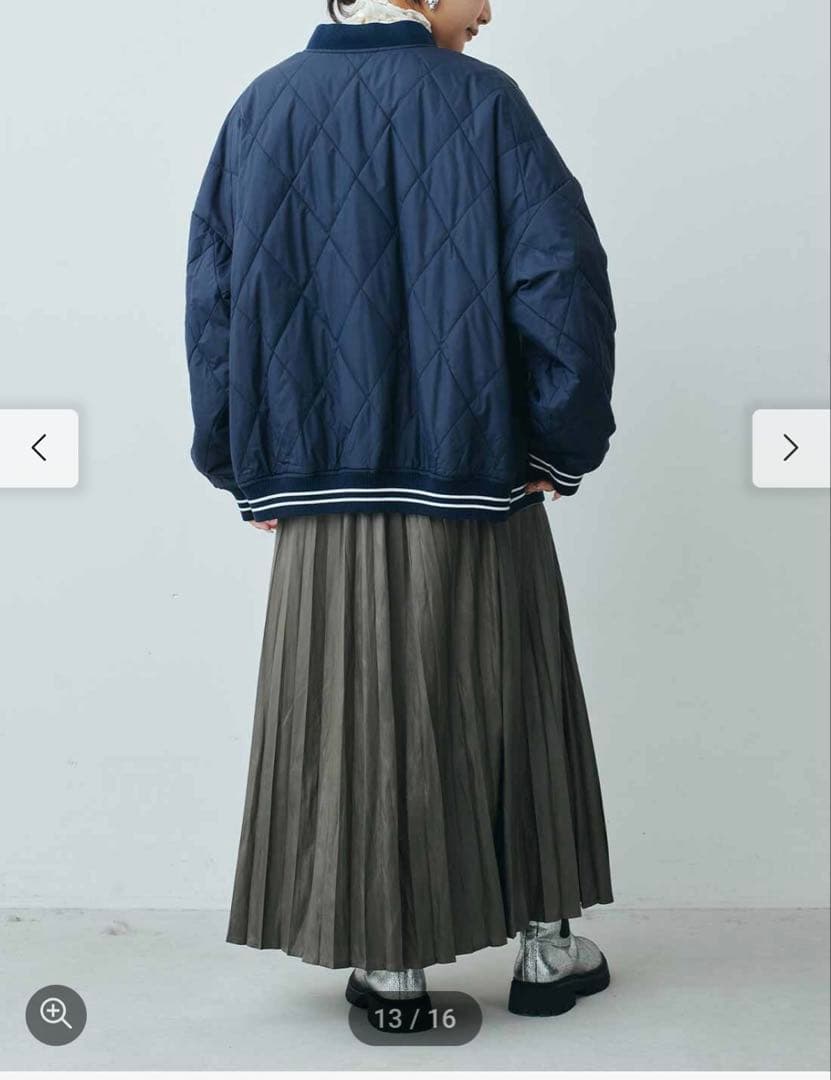 フェリッシモ　スタジアムジャンバー　リバーシブル　ブルゾン