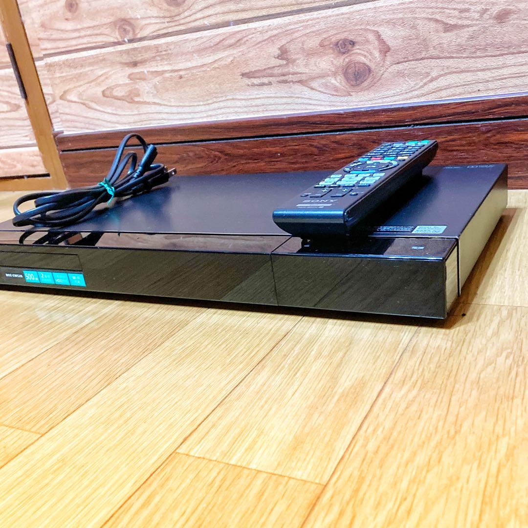 SONY ソニー　ブルーレイレコーダー HDD 500GB 2チューナー 2番組