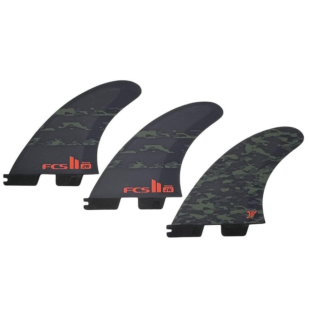 【新品】【定価19580円】FCS II JW PC トライFIN M カモ