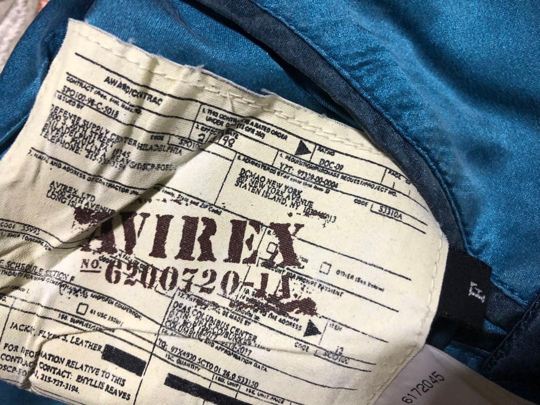 AVIREX レディース　シルク　リバーシブルスカジャン　レディース