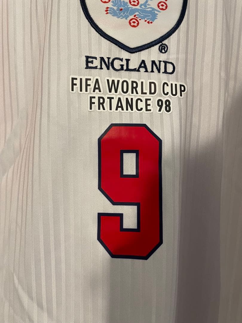 UMBRO イングランド代表 1998 ワールドカップ ユニフォーム　 シアラー