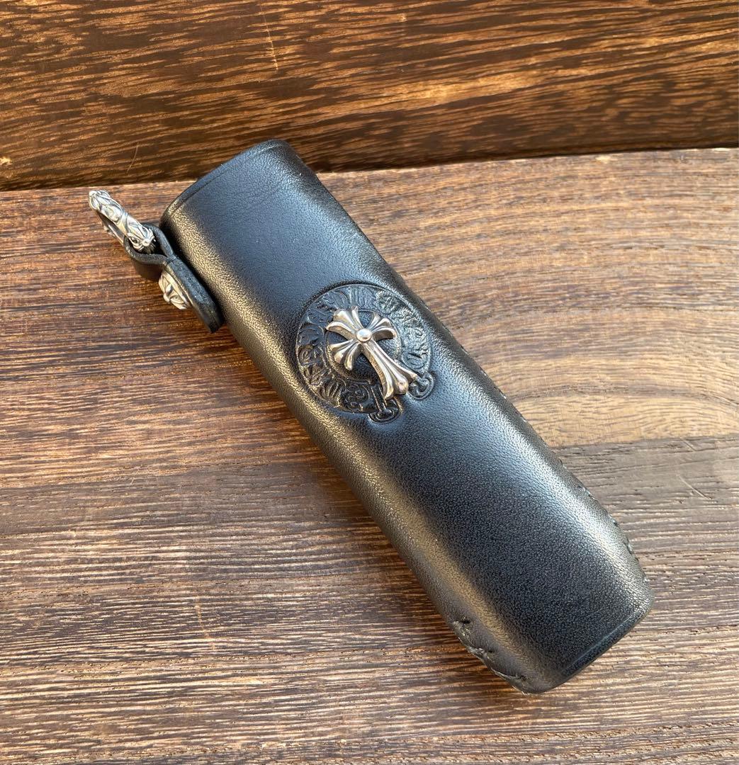 吊り下げリング付き　シルバー925 iQOS ILUMA ONE レザーケース