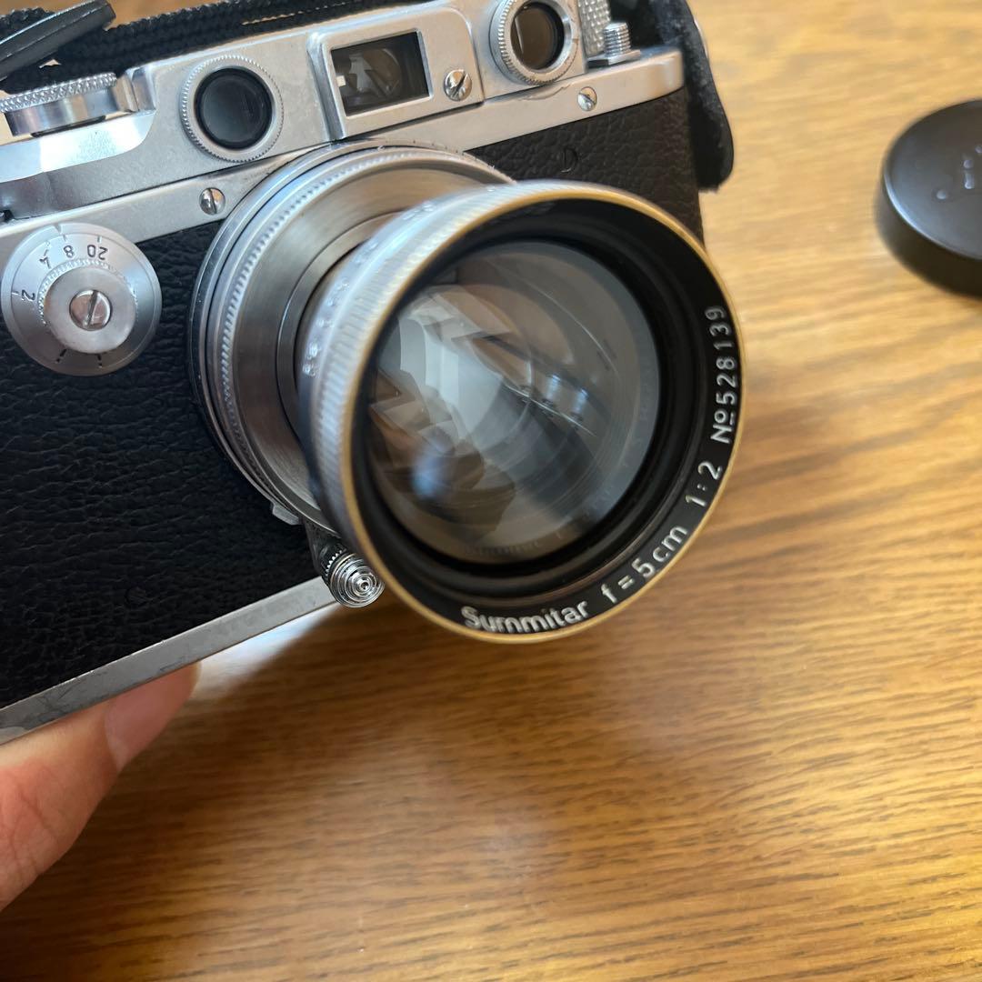 バルナックライカⅢb ＋沈胴レンズSummitar f50/2