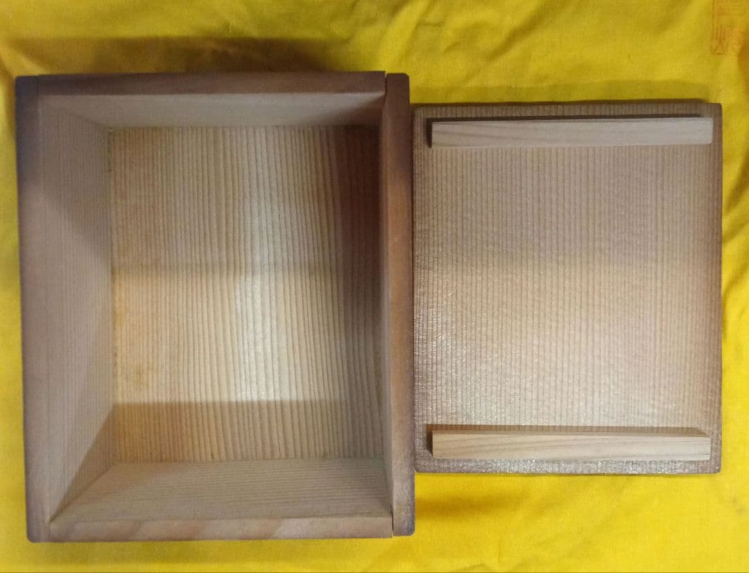 001.【寿悦】ミニ盆栽鉢/植木鉢/木箱付き