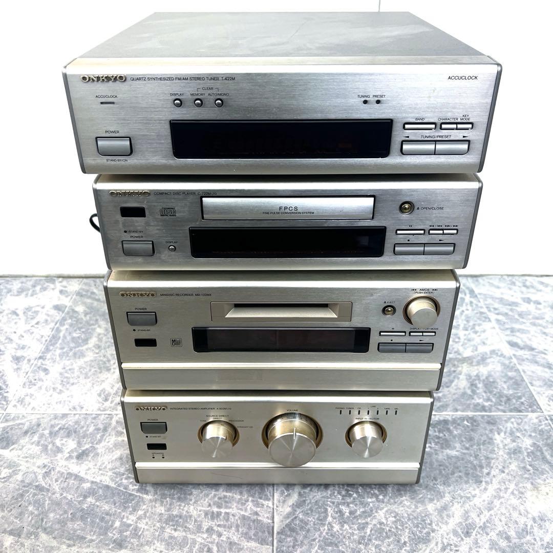 ラジオ・コンポ ONKYO T-422M/A-922M LTD/MD-122M/C-722M
