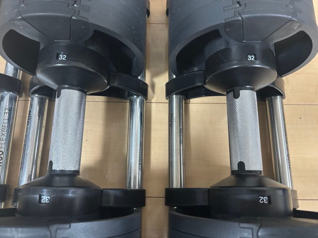 引越し出品11月7日まで NÜO FLEXBELL 32kg （シャフト新品）
