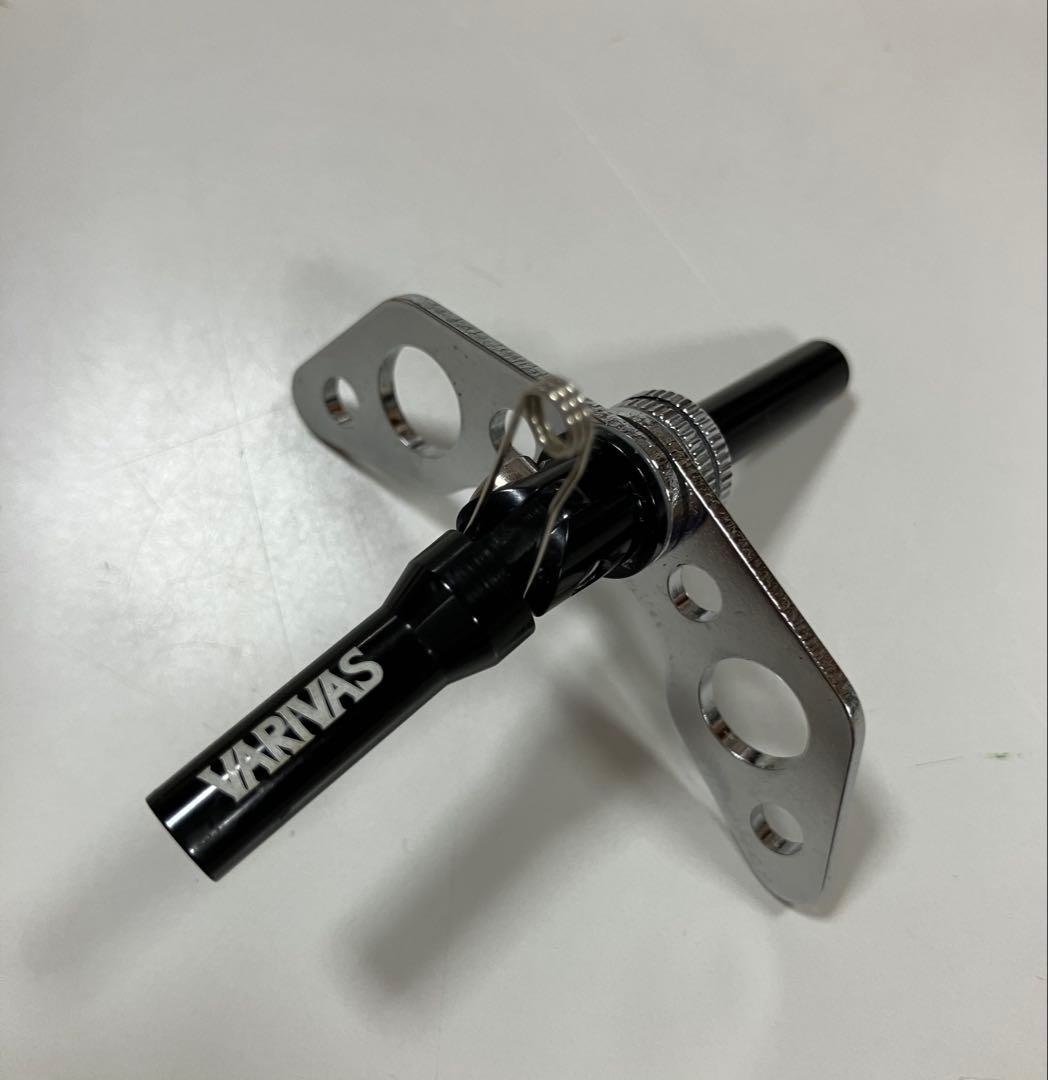 美品　ワカサギ電動リール　VARIVAS 可変ソケット　ブラック.レッド　2本