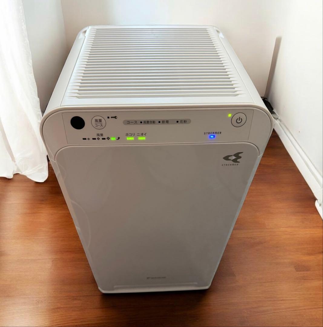 ダイキン DAIKIN ACM55Z-W 空気清浄機 リモコン付き 未使用 美品