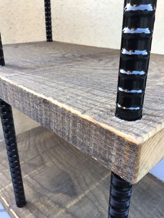 最終価格　アイアン3段シェルフ