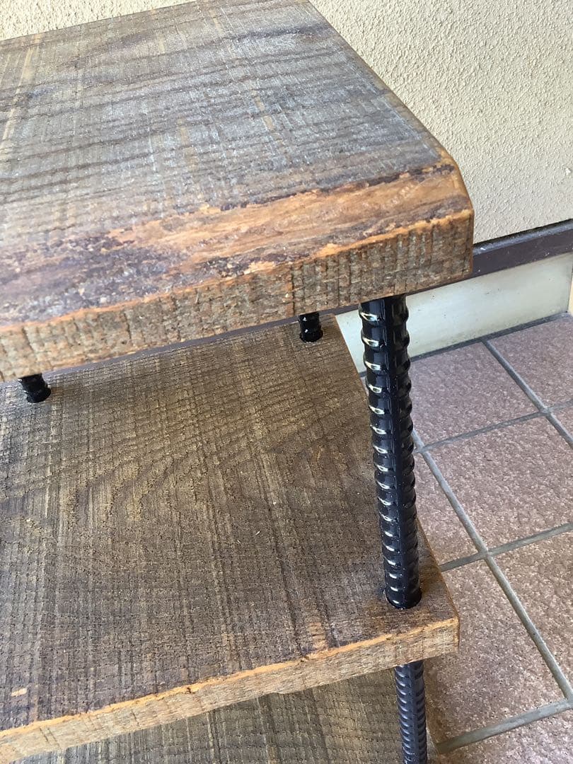 最終価格　アイアン3段シェルフ