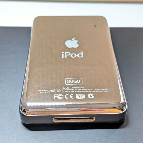 Apple iPod 80GB ブラック 第5.5世代 MA450J/A