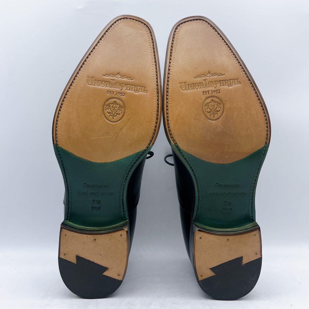 高級ライン✨ハンドソーン✨ユニオンインペリアル ストレートチップ 内羽根 7.5