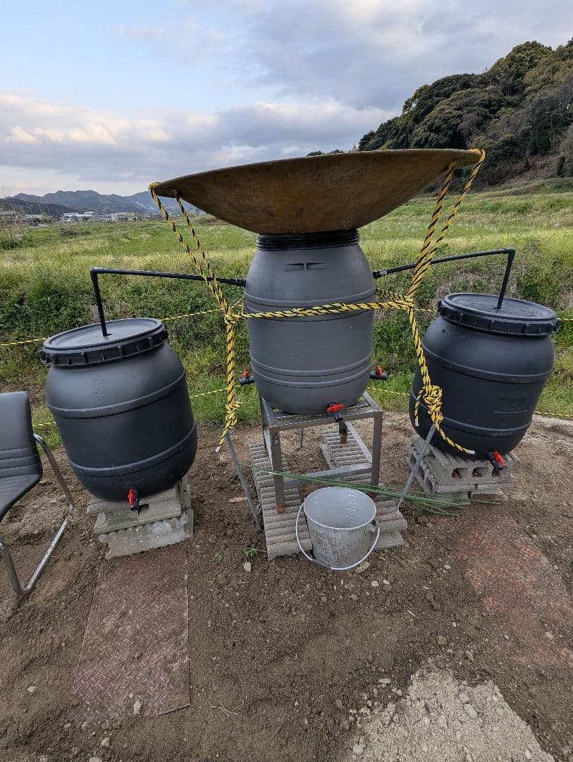 雨水タンク170Lコック付き
