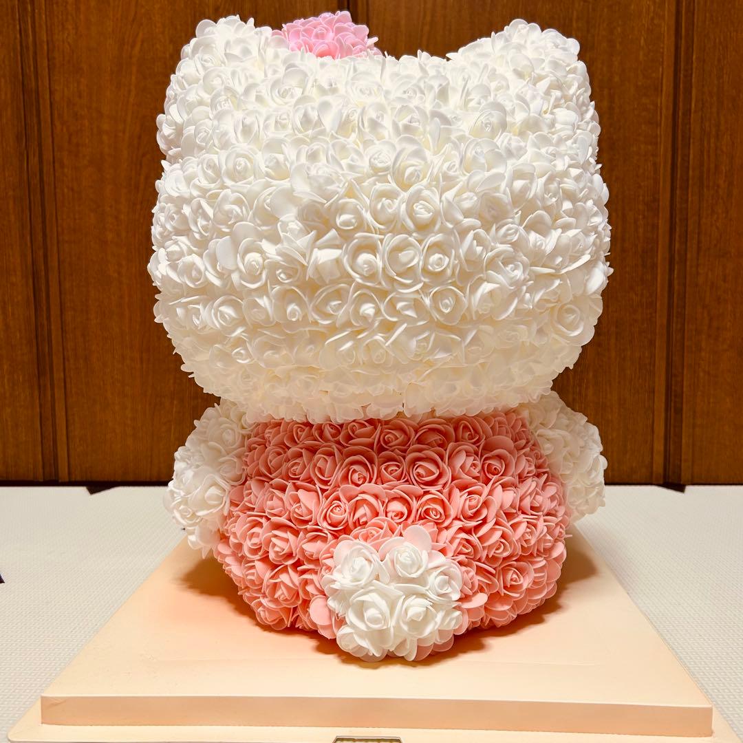 Hello kitty サンリオ ハローキティ フラワーローズアレジメント 造花