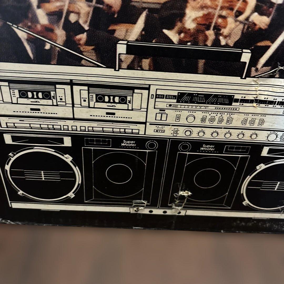 SHARP GF-999 ラジカセ おまけでマイク付き　西春