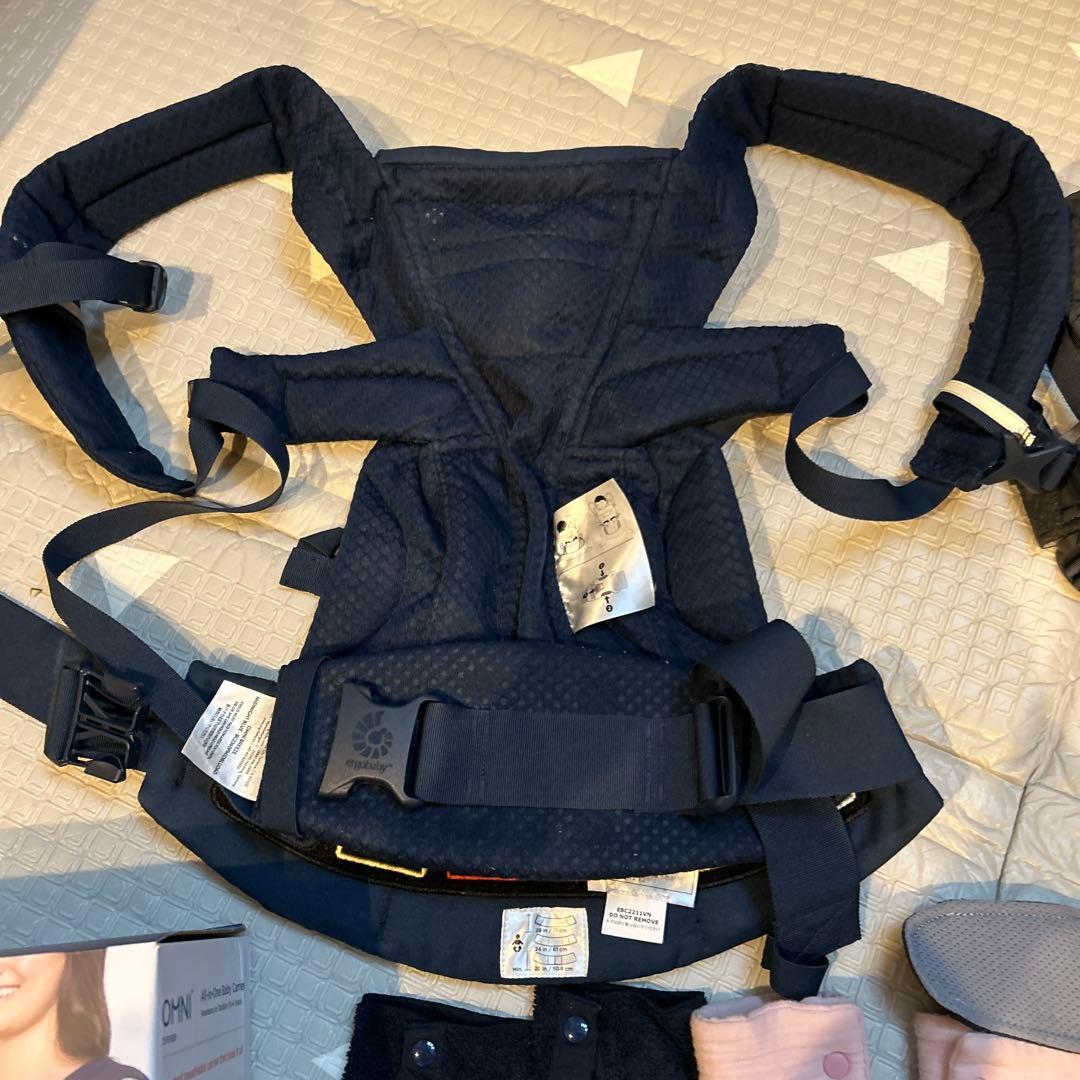 エルゴベビー オムニブリーズ 抱っこひも おんぶ紐 　モンベル アコイハート