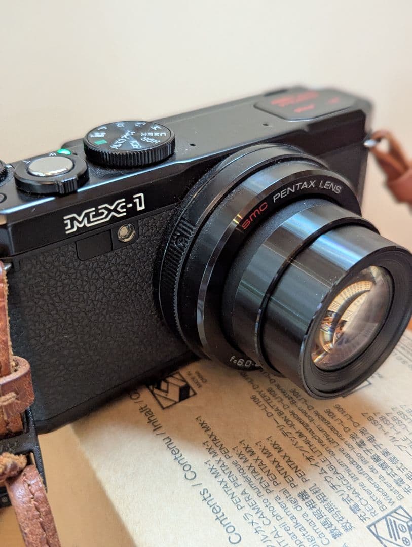 PENTAX MX-1 クラシックブラック デジタルカメラ 稼動 美品 中古
