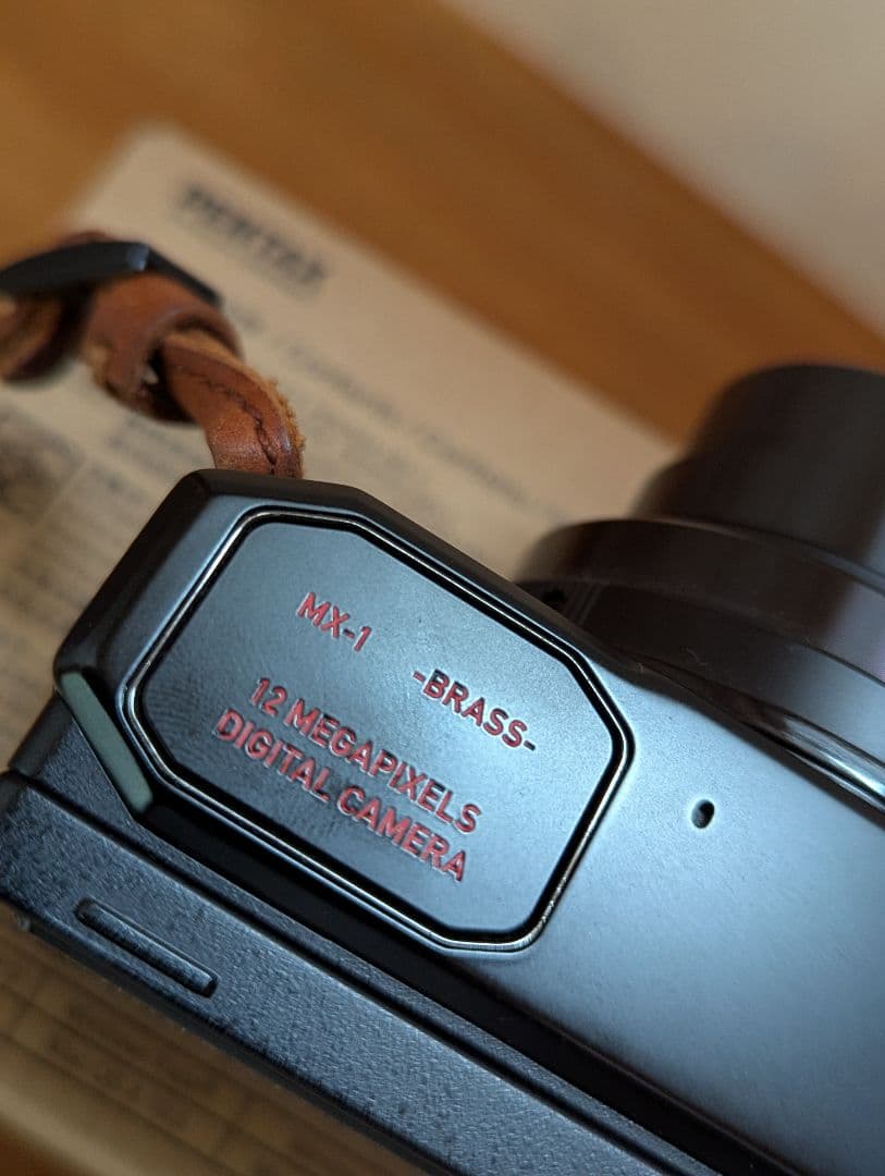 PENTAX MX-1 クラシックブラック デジタルカメラ 稼動 美品 中古