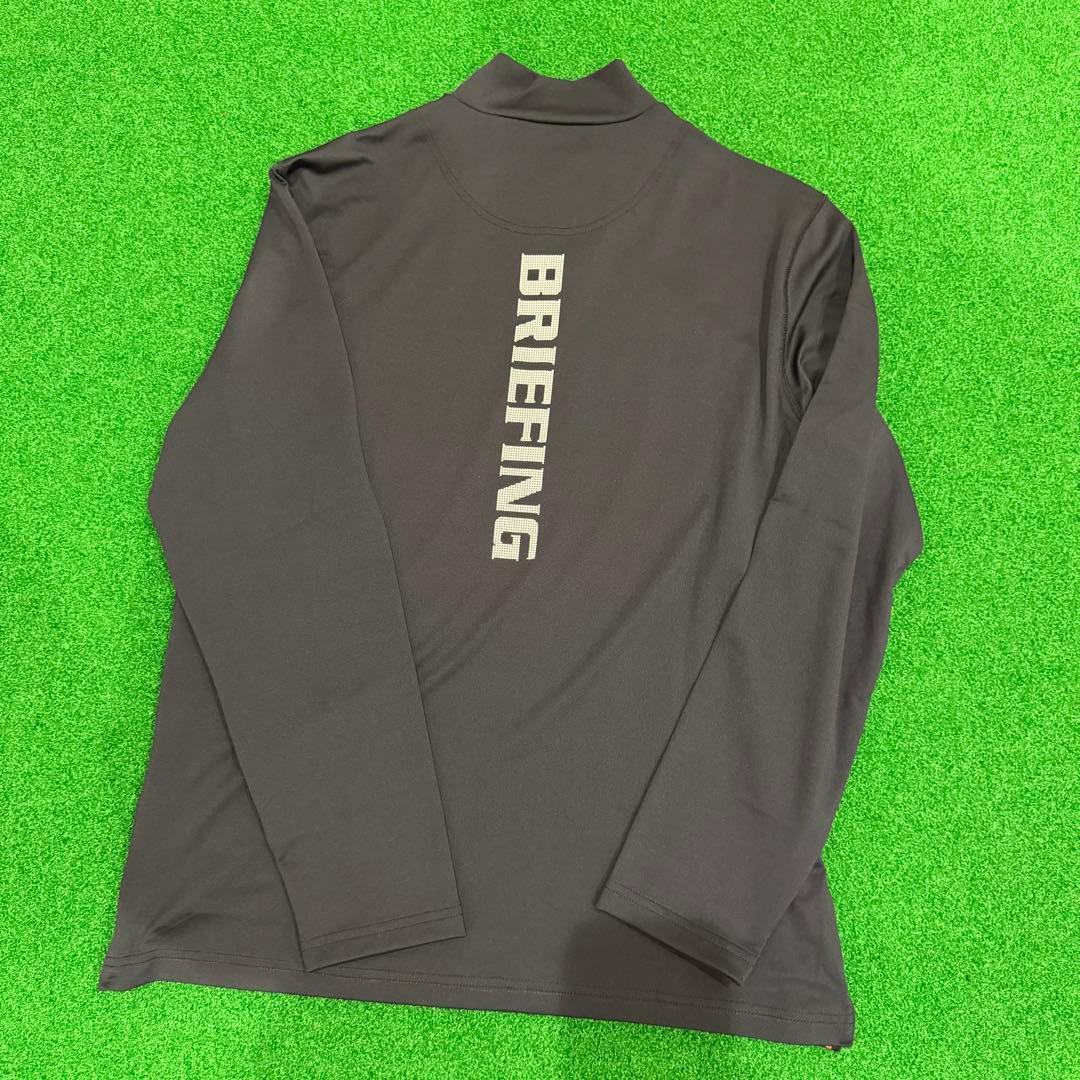 BRIEFING ブリーフィング レディース長袖ハイネックインナー ネイビーL