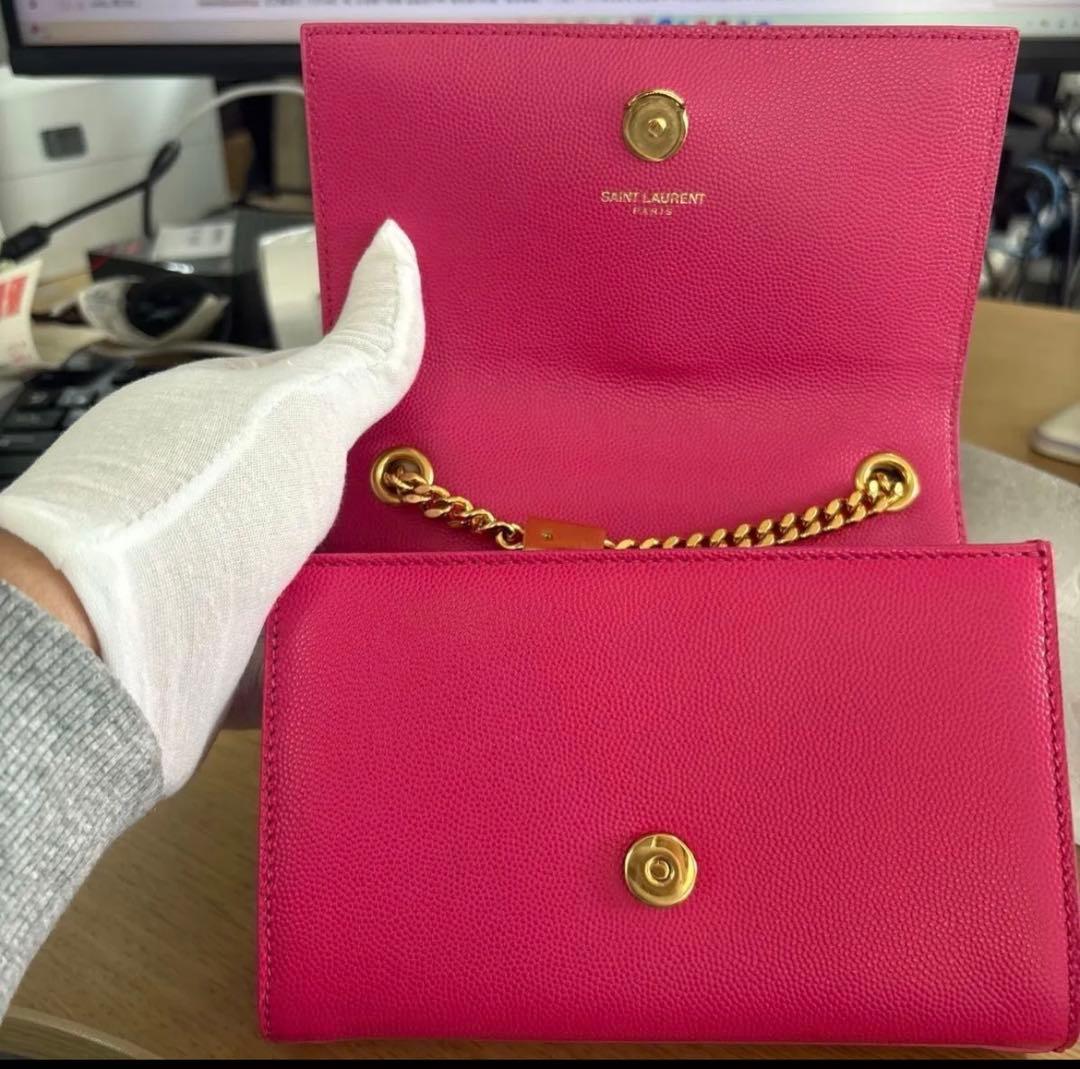 SAINT LAURENT ピンク ショルダーバッグ
