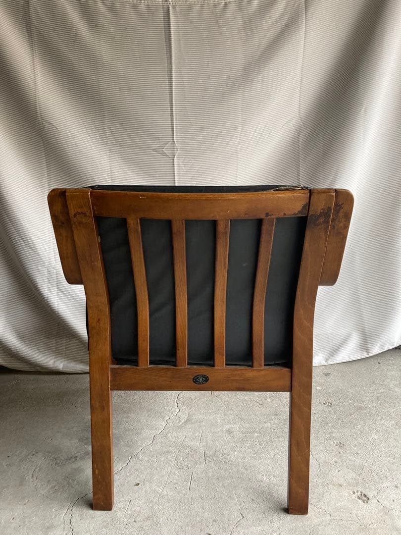 古道具　シングルソファ　ビンテージ