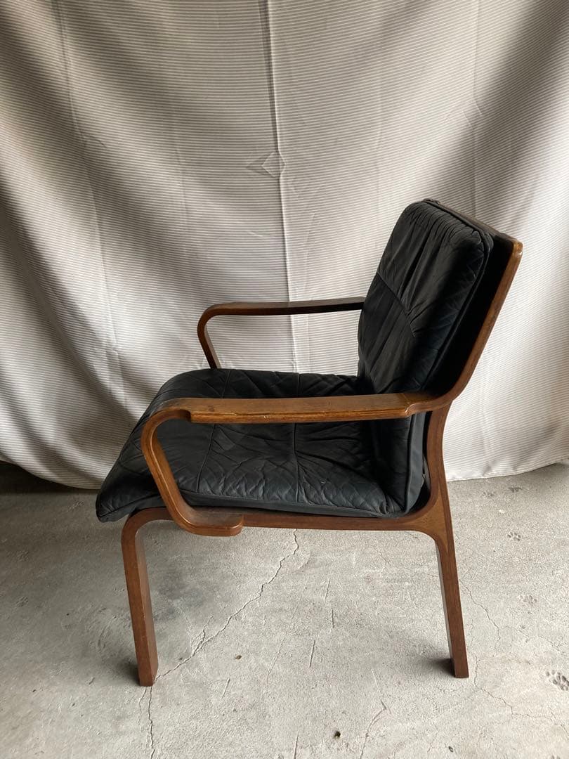古道具　シングルソファ　ビンテージ