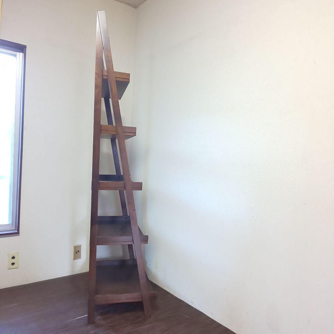 ニトリ 飾り棚 ５段木製ラック