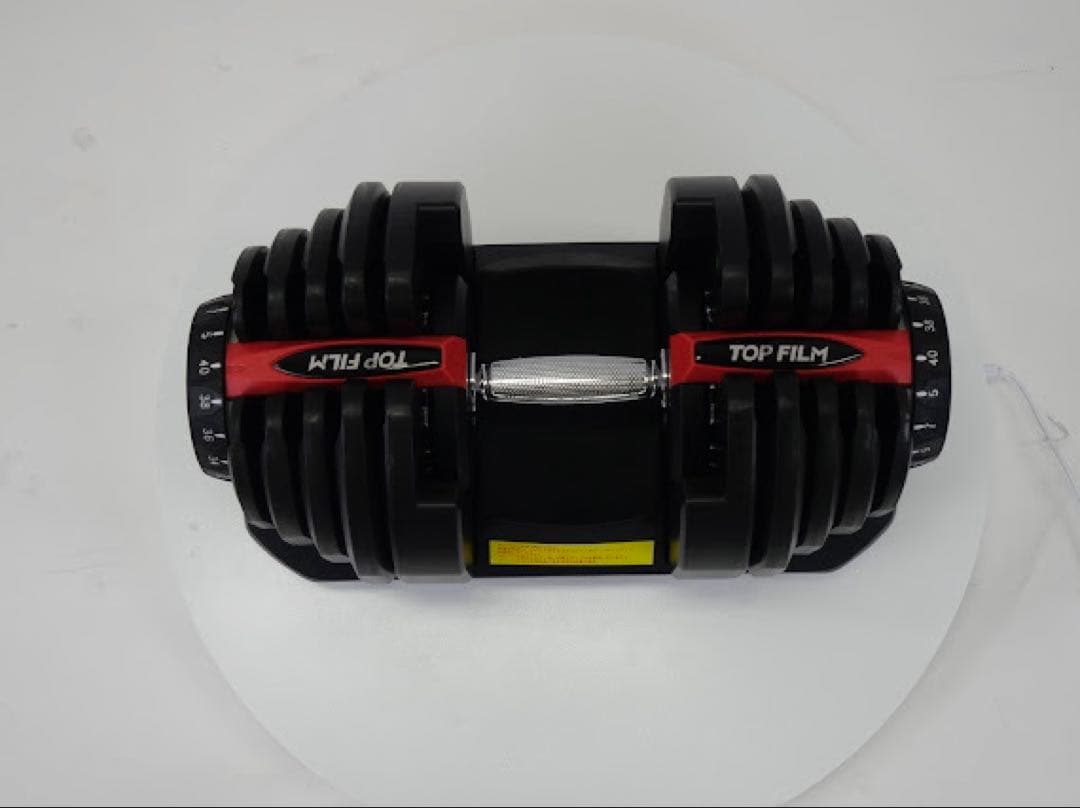 【新品】可変式ダンベル 40kg 2個セット RED