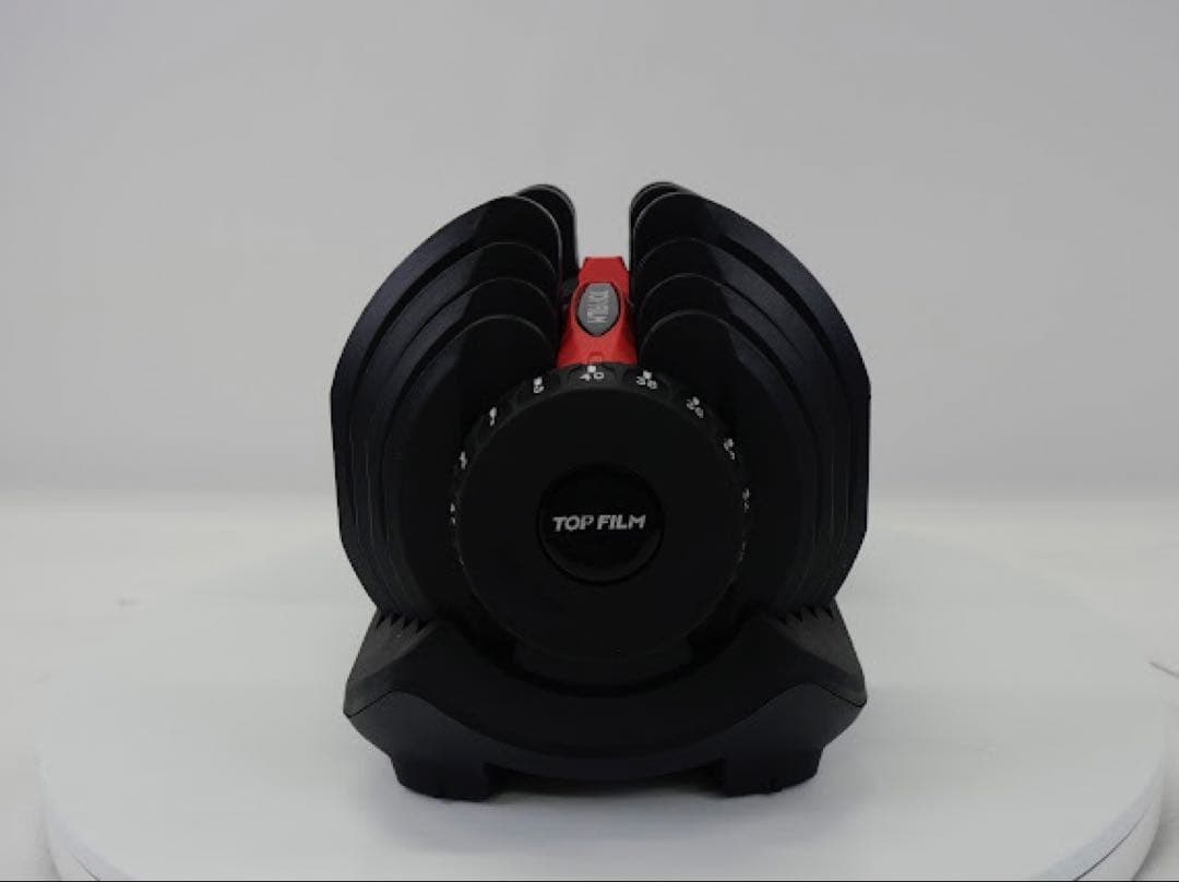 【新品】可変式ダンベル 40kg 2個セット RED