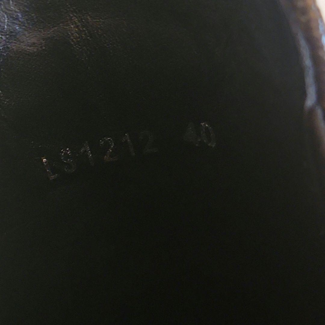 ☆美品☆ルイ・ヴィトン サイドゴアブーツ 黒　Size40