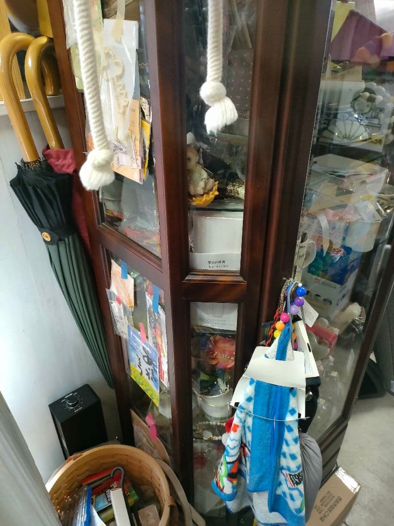 美品　ヴィンテージ　キャビネット　ガラスケース