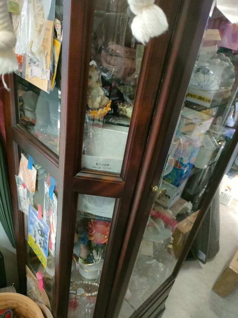美品　ヴィンテージ　キャビネット　ガラスケース