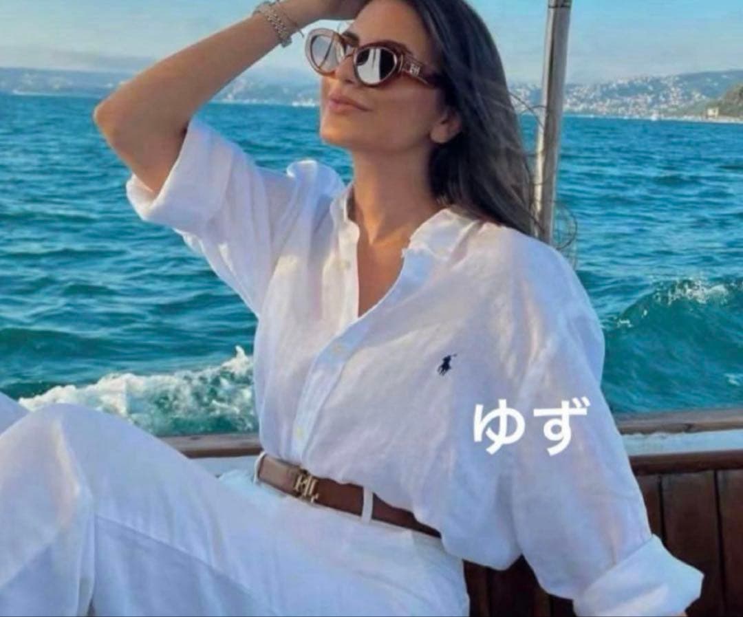 【大人気】POLO RALPH LAUREN(ポロラルフローレン)リネンシャツ麻