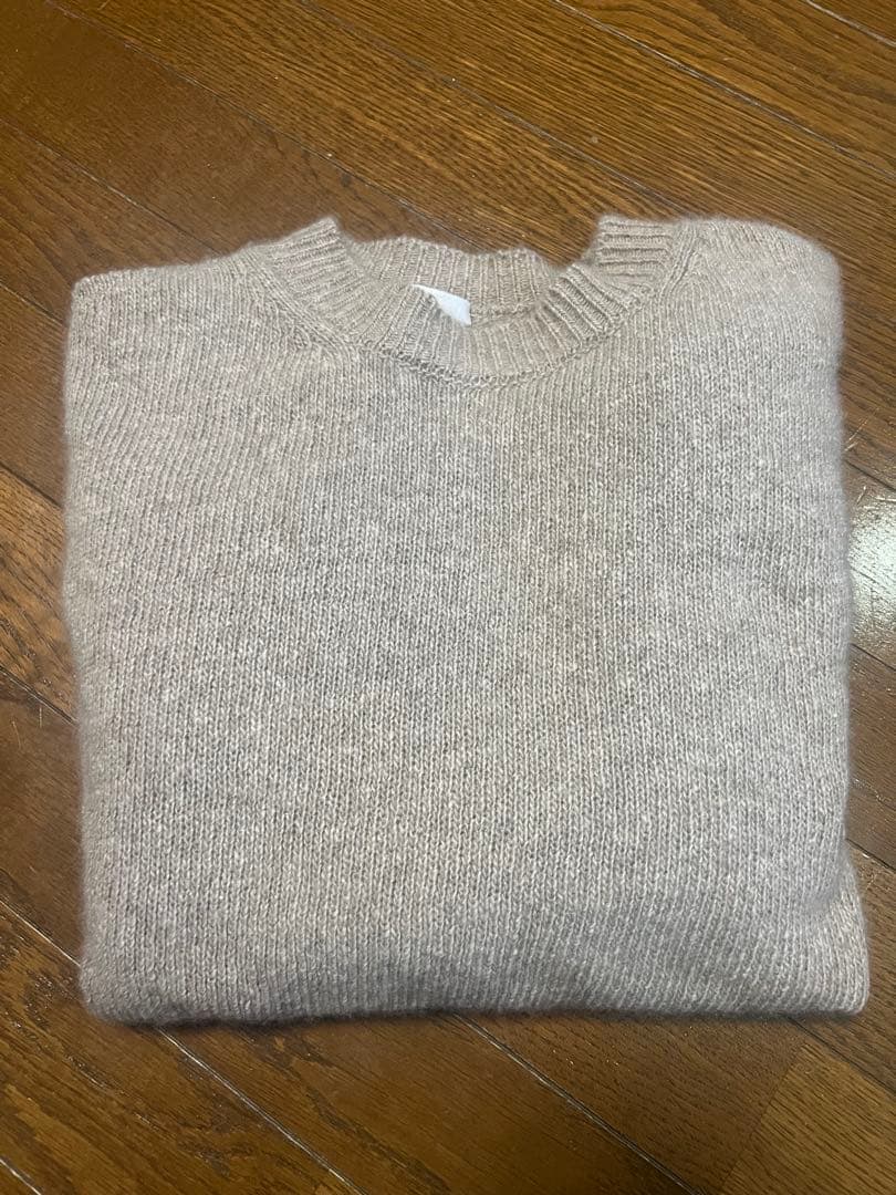 COMOLI 21AW カシミヤクルーネックニット