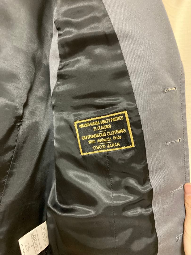 最終価格 WACKO MARIA ワコマリア スリーピース スーツ　グレー S