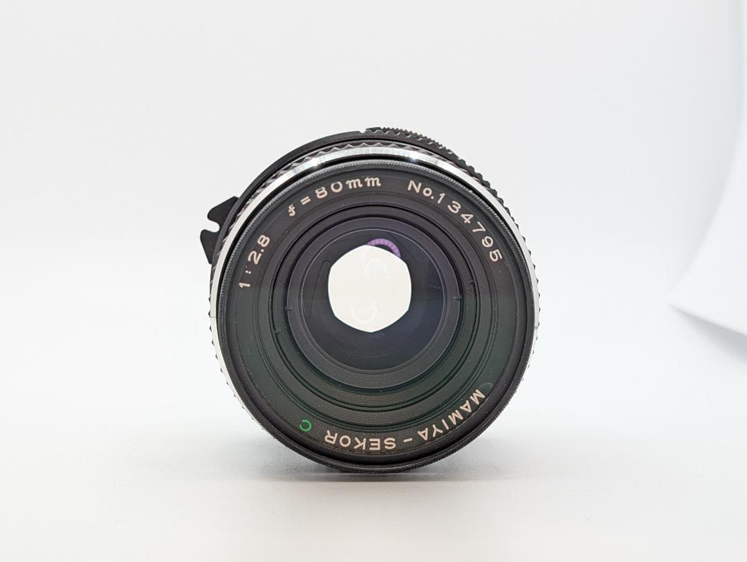 【ケース・フード付き】Mamiya Sekor C 80mm F2.8