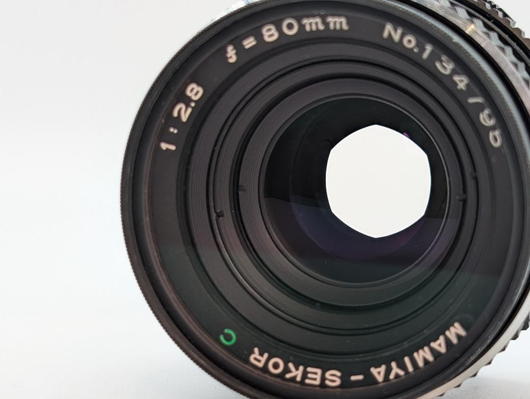 【ケース・フード付き】Mamiya Sekor C 80mm F2.8