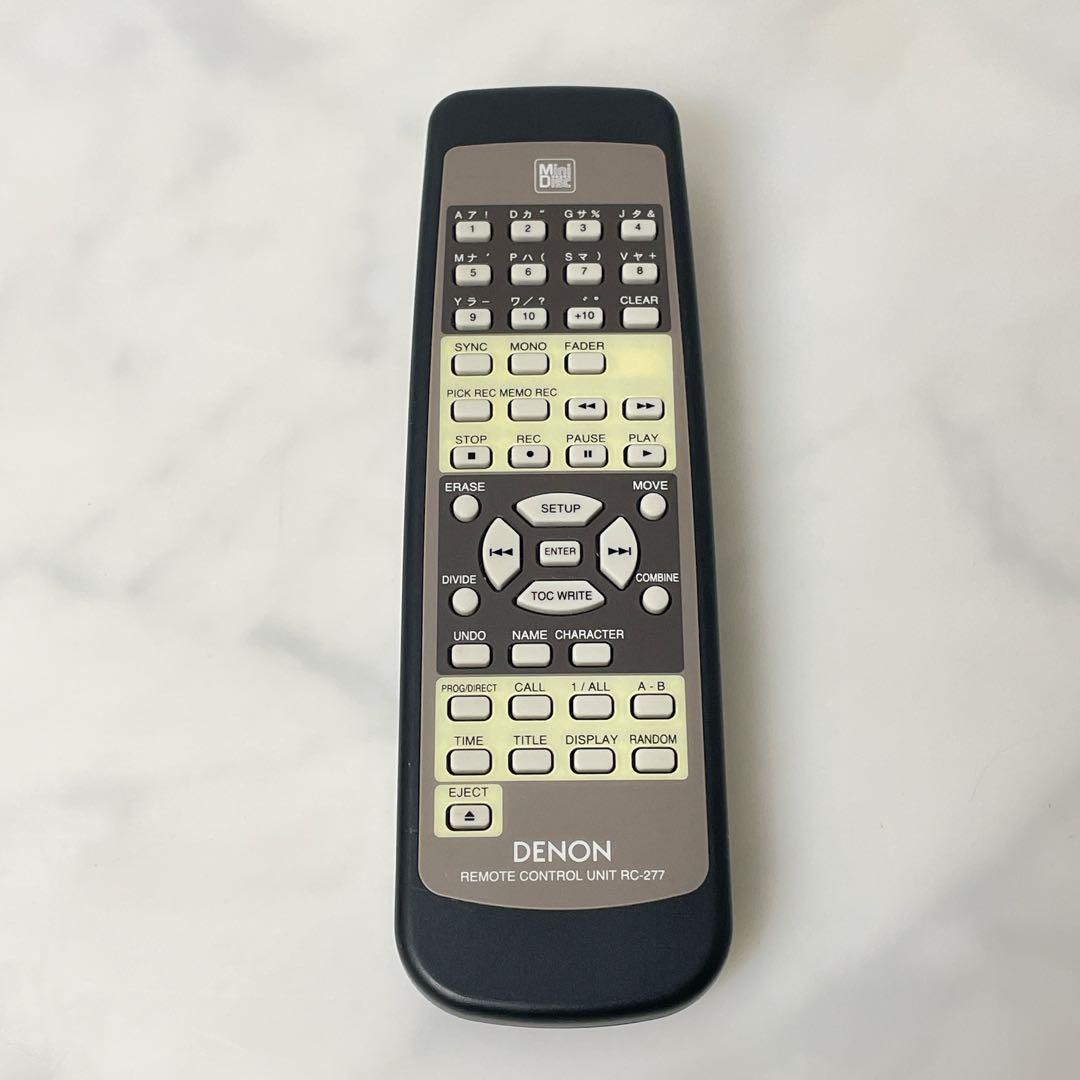 DENON DMD-1550 MDレコーダー デノン MDデッキ