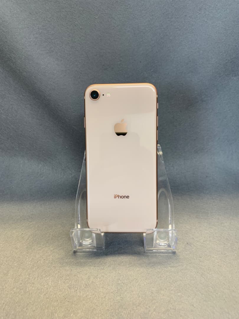 美品 国内版 SIMフリー iPhone8 64GB ゴールド色
