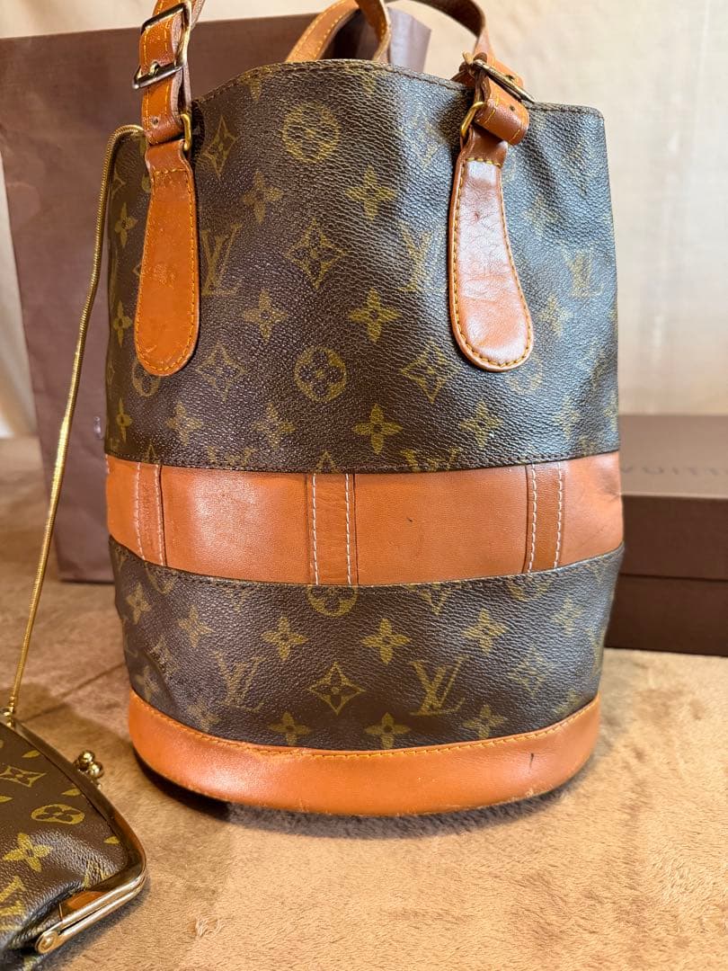 LOUIS VUITTON　ショルダーバッグ　バケツ型　USA製