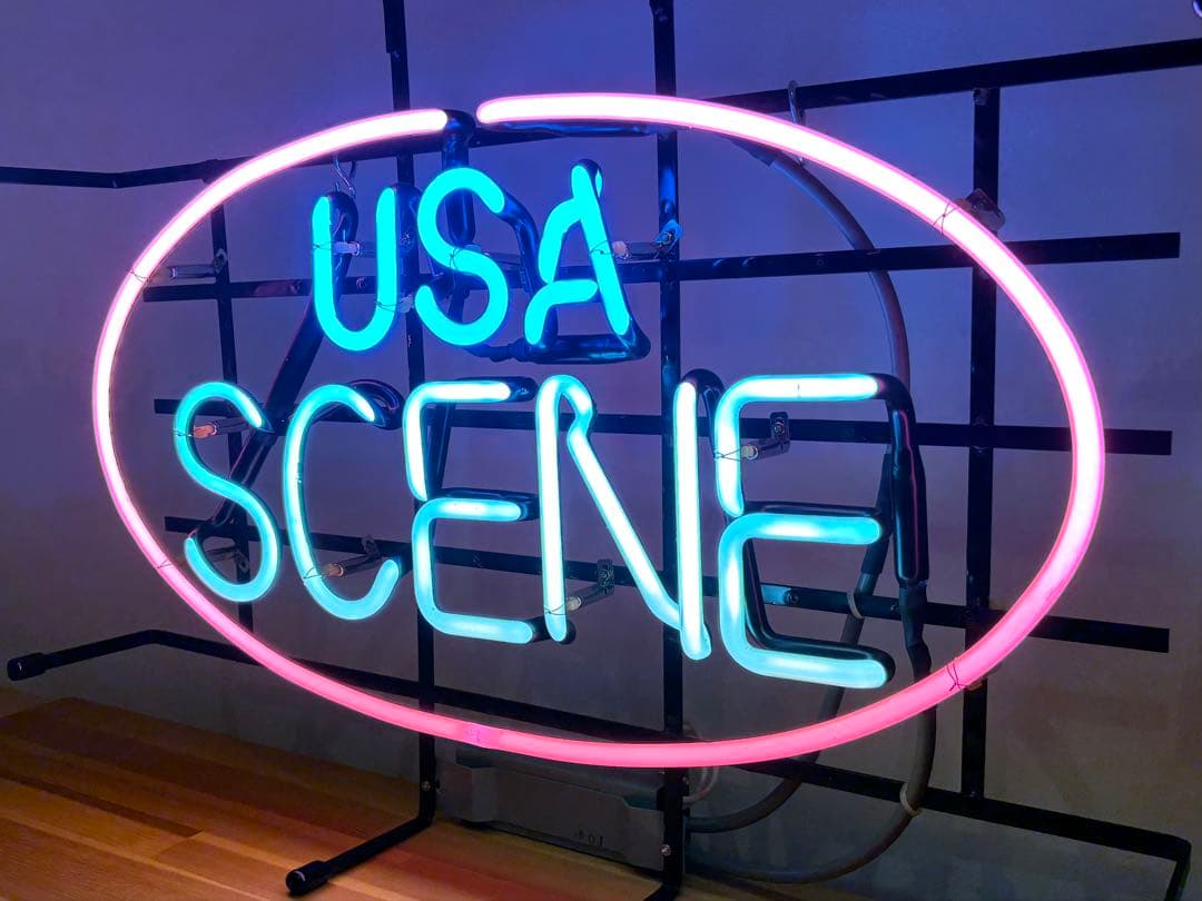 ネオンサイン　USA SCENE